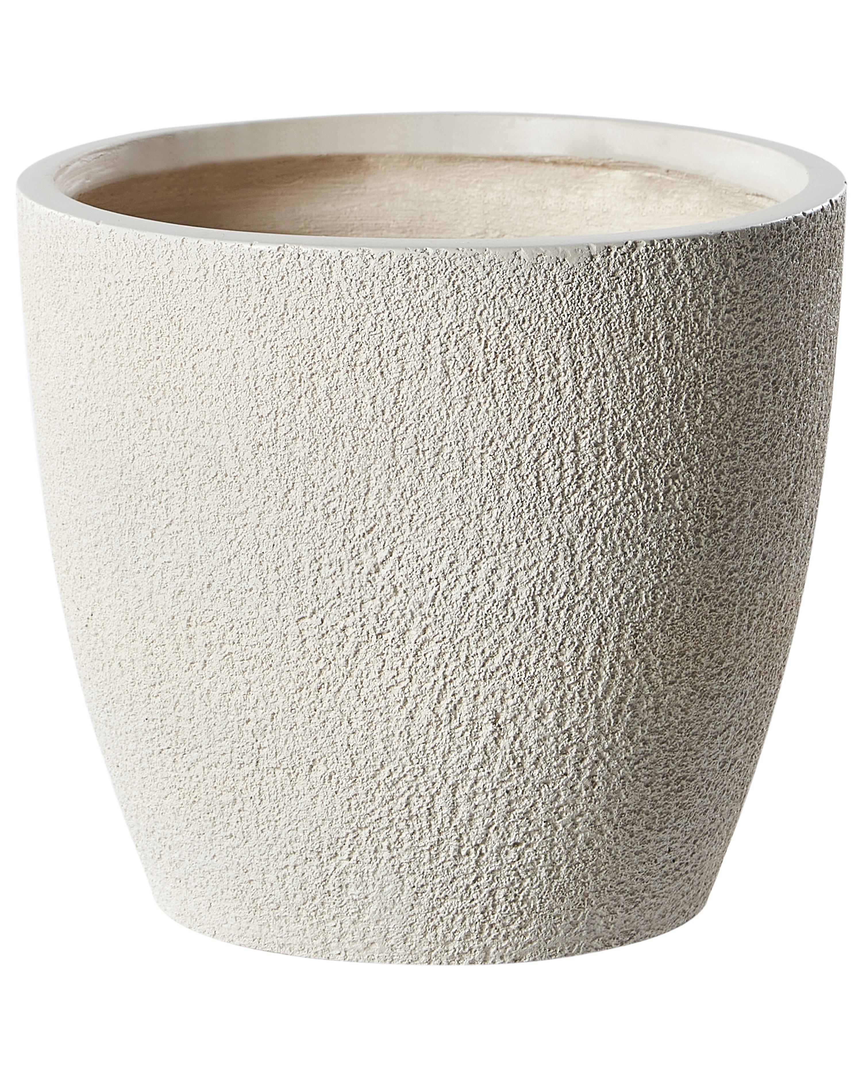 Bloempot KANNIA 36 cm Gebroken wit