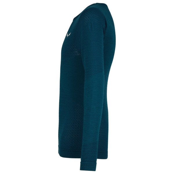 Salewa - Kid's Zebru Medium Warm ARM L/S Tee - Sous-vêtement mérinos