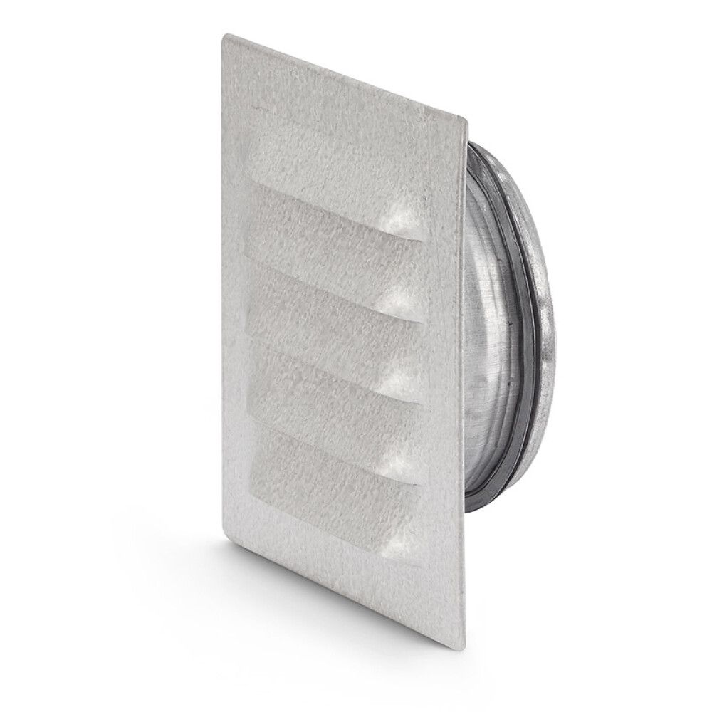 VENTILGITTER FRESH MED STUSS Ø125MM HVIT