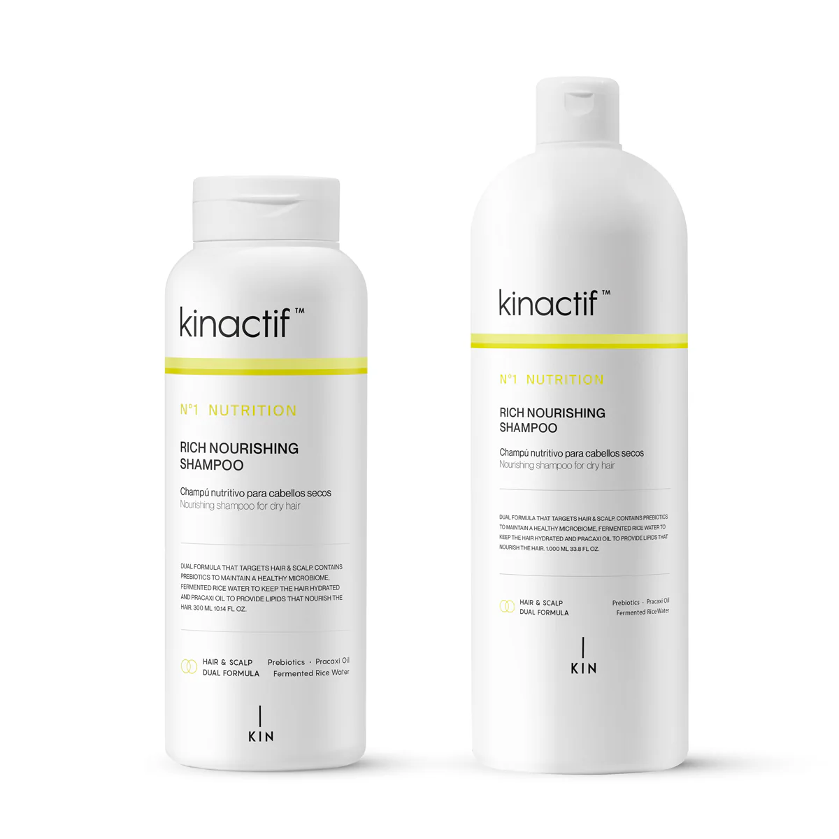 Shampoing Haute Nutrition Kinactif 300ml / 1000ml