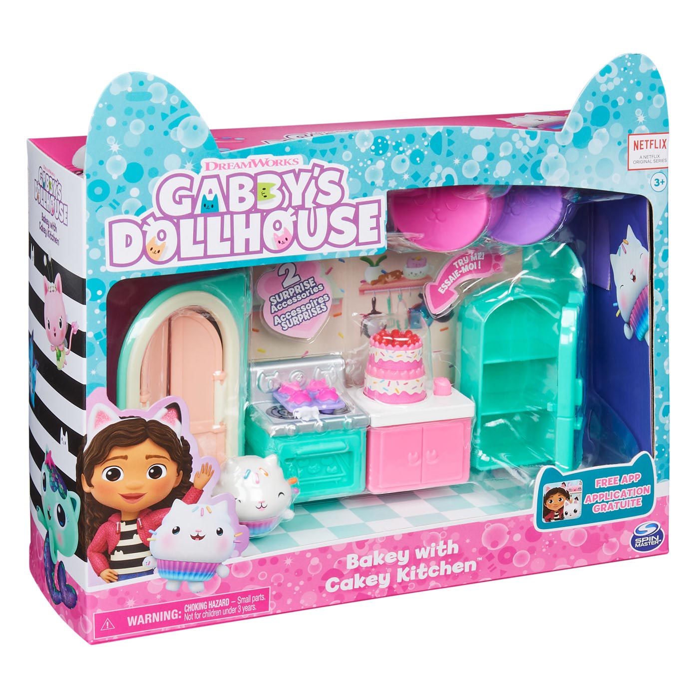 Gabby's Poppenhuis - Cakey's Keuken Speelset