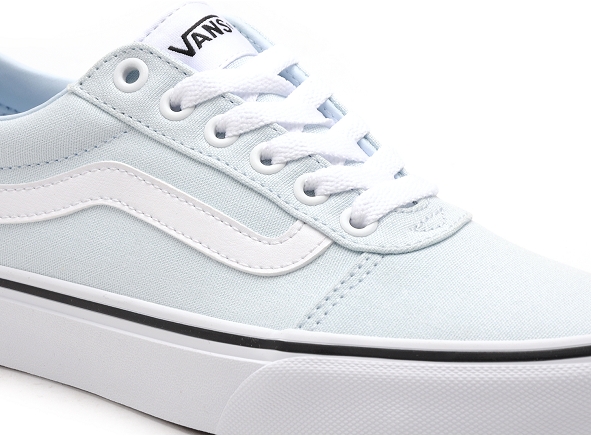 Vans basses femme ward canvas wm bleu