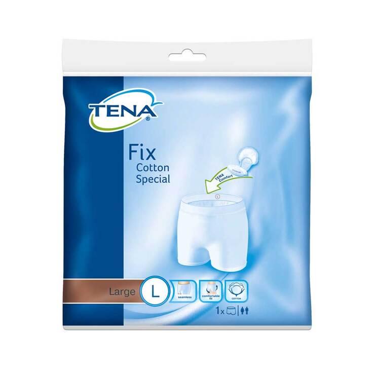 Tena Fix Cotton Special L Fixierhosen, 28 St