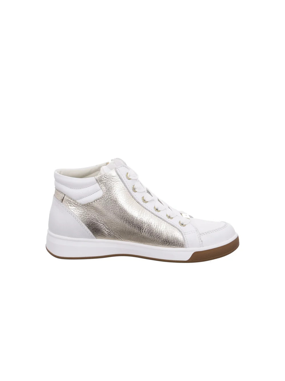 Hightop Sneaker Rom weiß platin