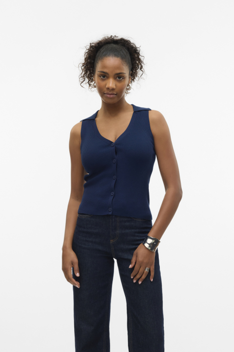 Vero Moda blauwe dames top