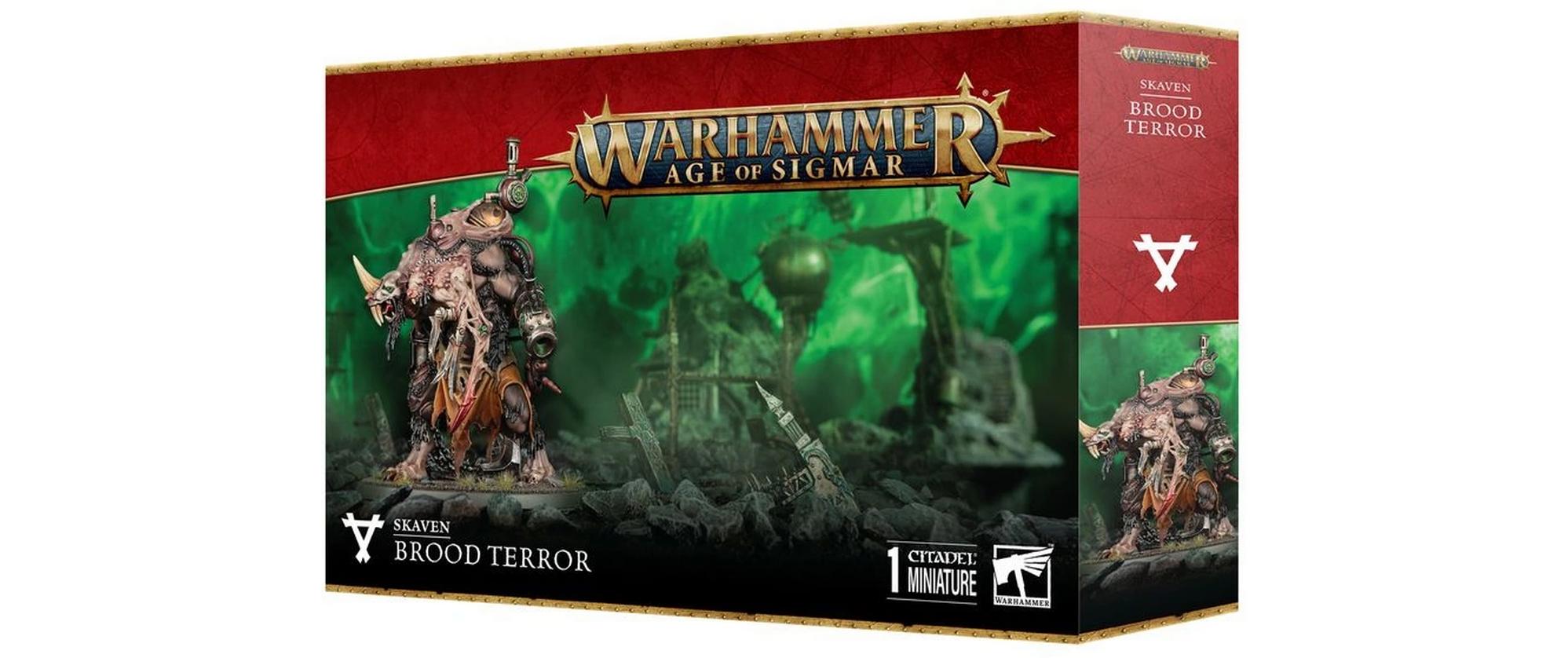 Figur Warhammer: Age of Sigmar Skaven BrutscheusalWarhammer: Age of Sigmar Skaven Brutscheusal Bausatz