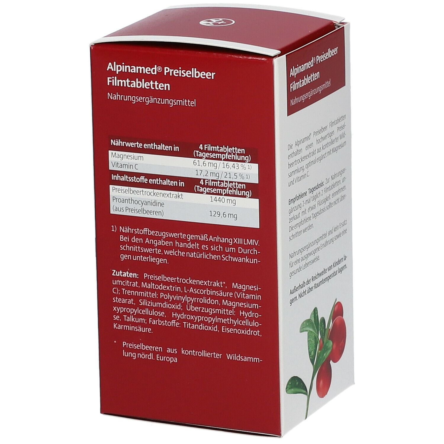 Alpinamed® Preiselbeer-Filmtabletten