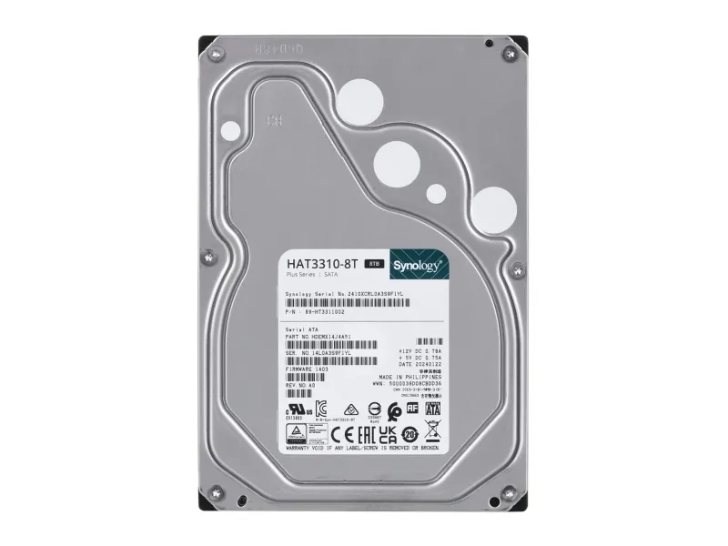 Synology Plus Series HAT3310 - Harddisk - 8 TB - intern - 3.5