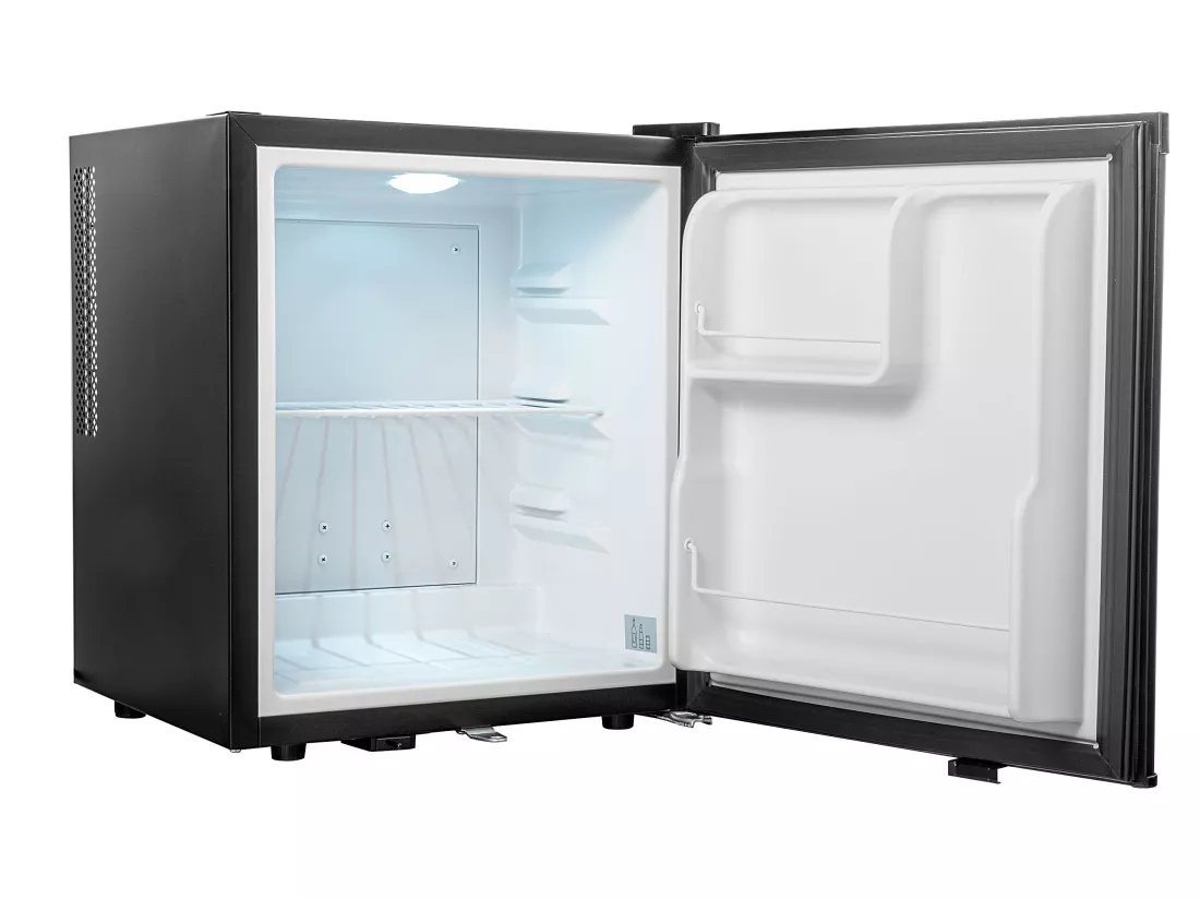 Mini bar thermoélectrique ultra-silencieux 26 DB - 38L - Porte réversible - Noir