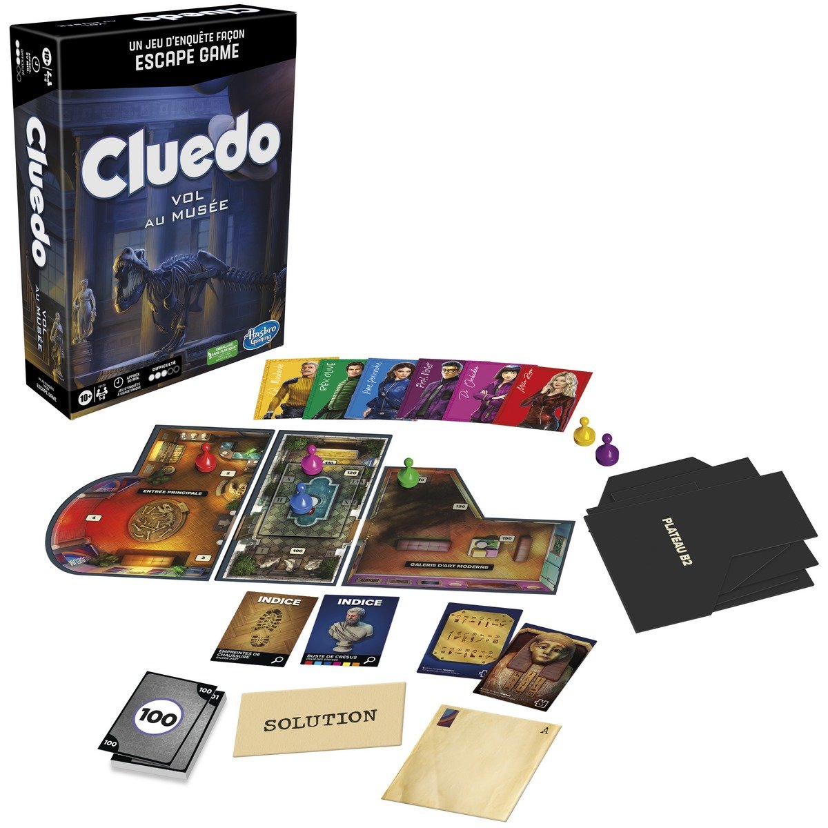 Cluedo escape Vol au musée