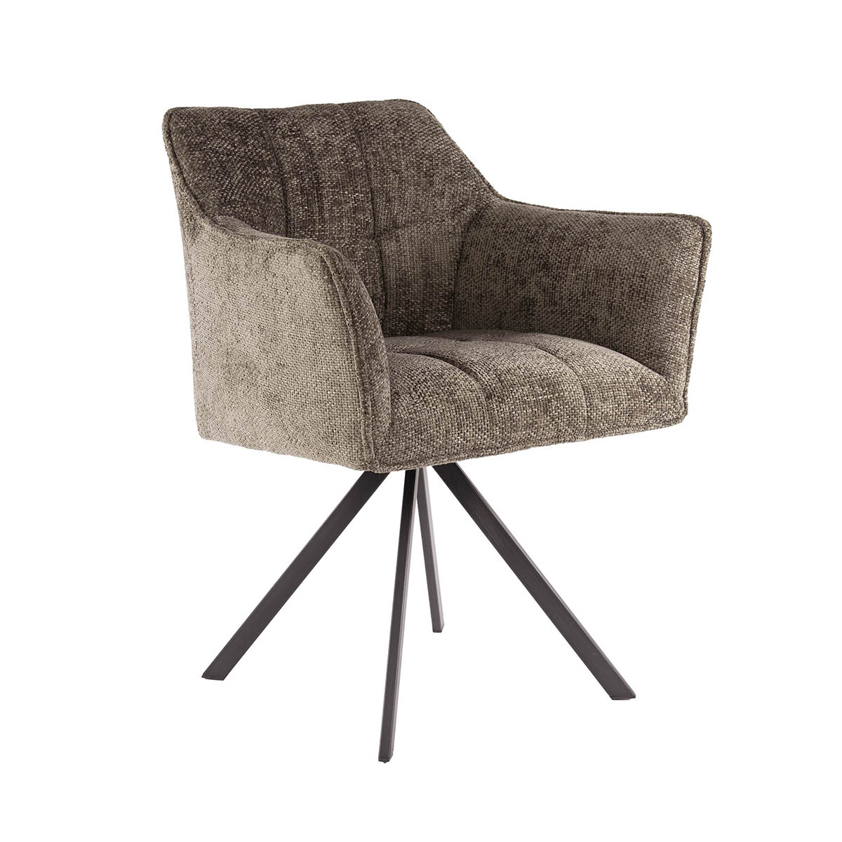 Draaistoel Bedford Gemêleerd Taupe
