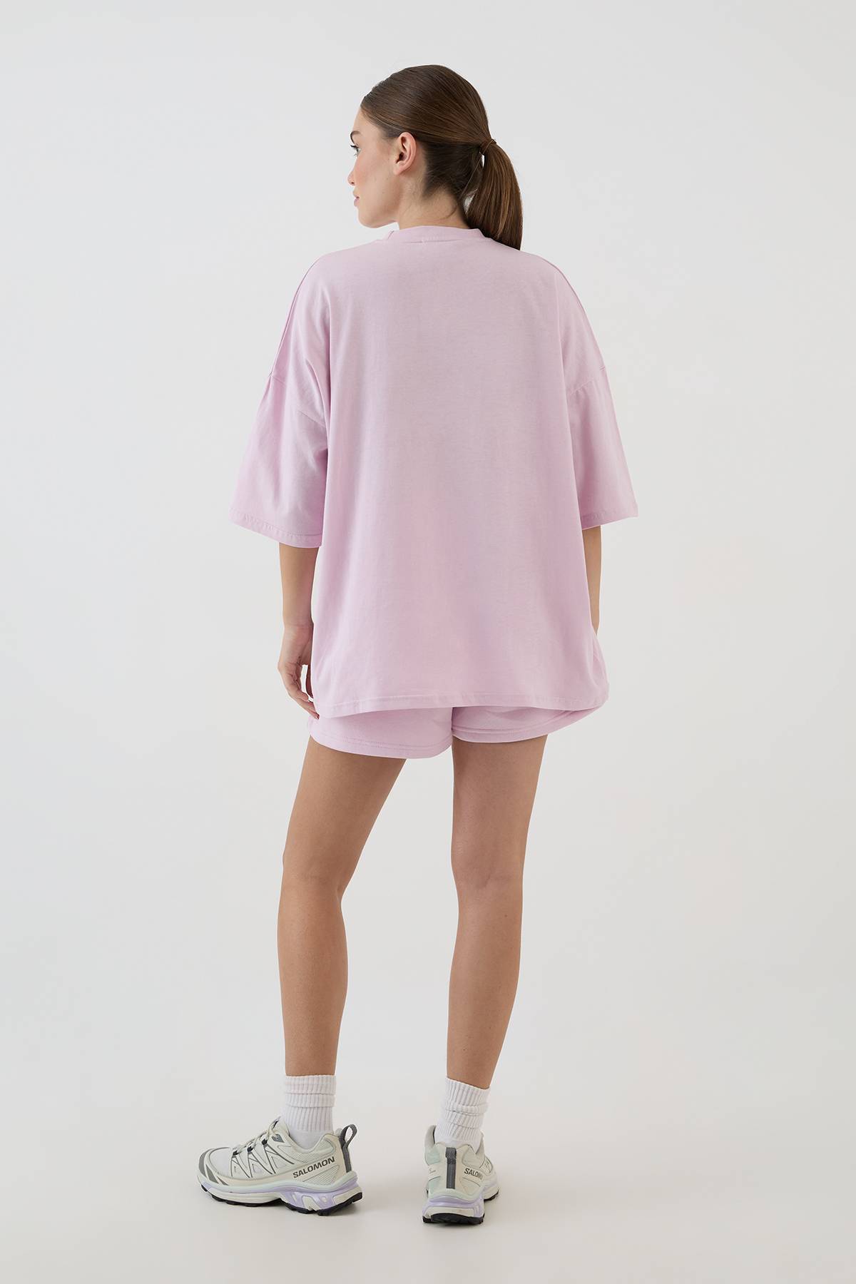 T-shirt Oversize Brodé Script Dsgn Studio