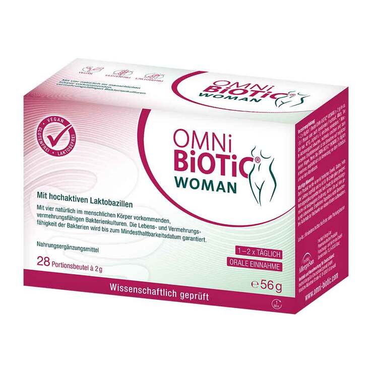 Omni Biotic Woman Pulver, 28X2 g