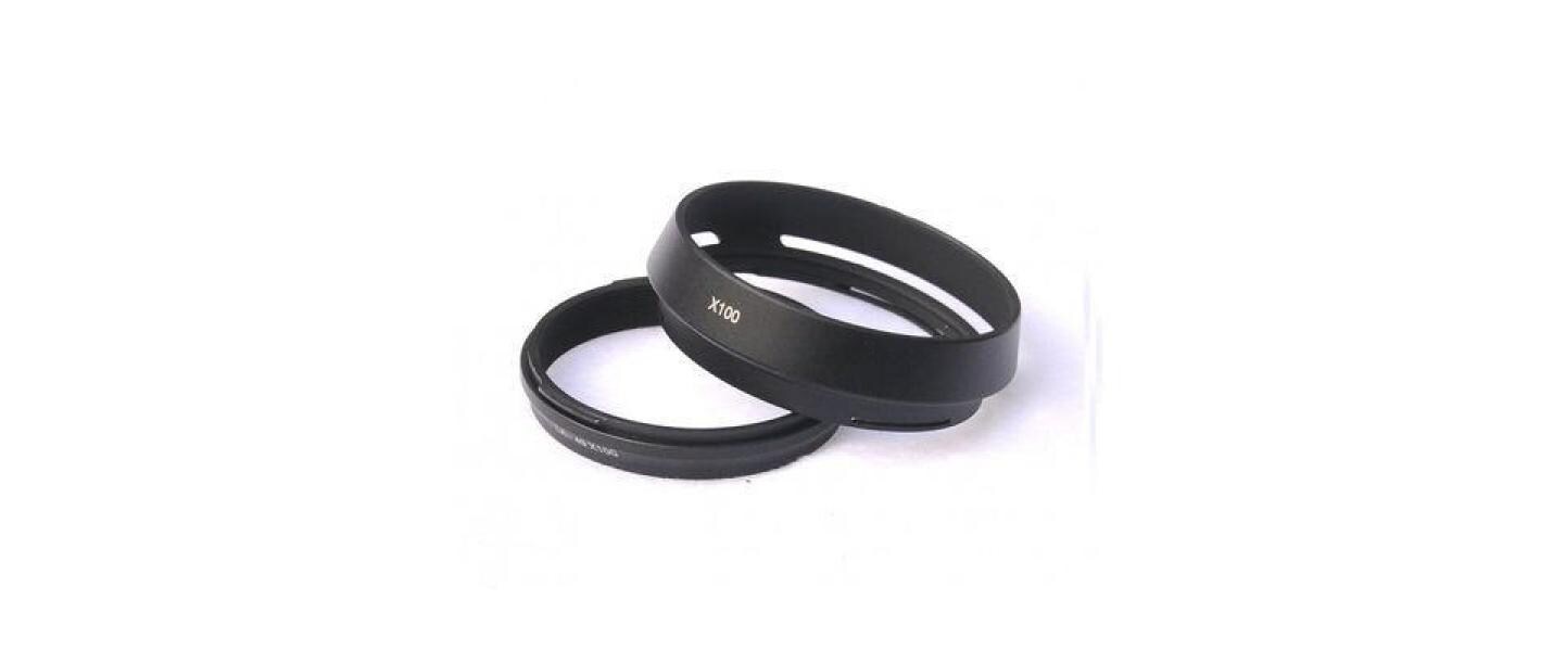 Sonnenblende LH-X100 SchwarzStreulichtblende + Adapterring