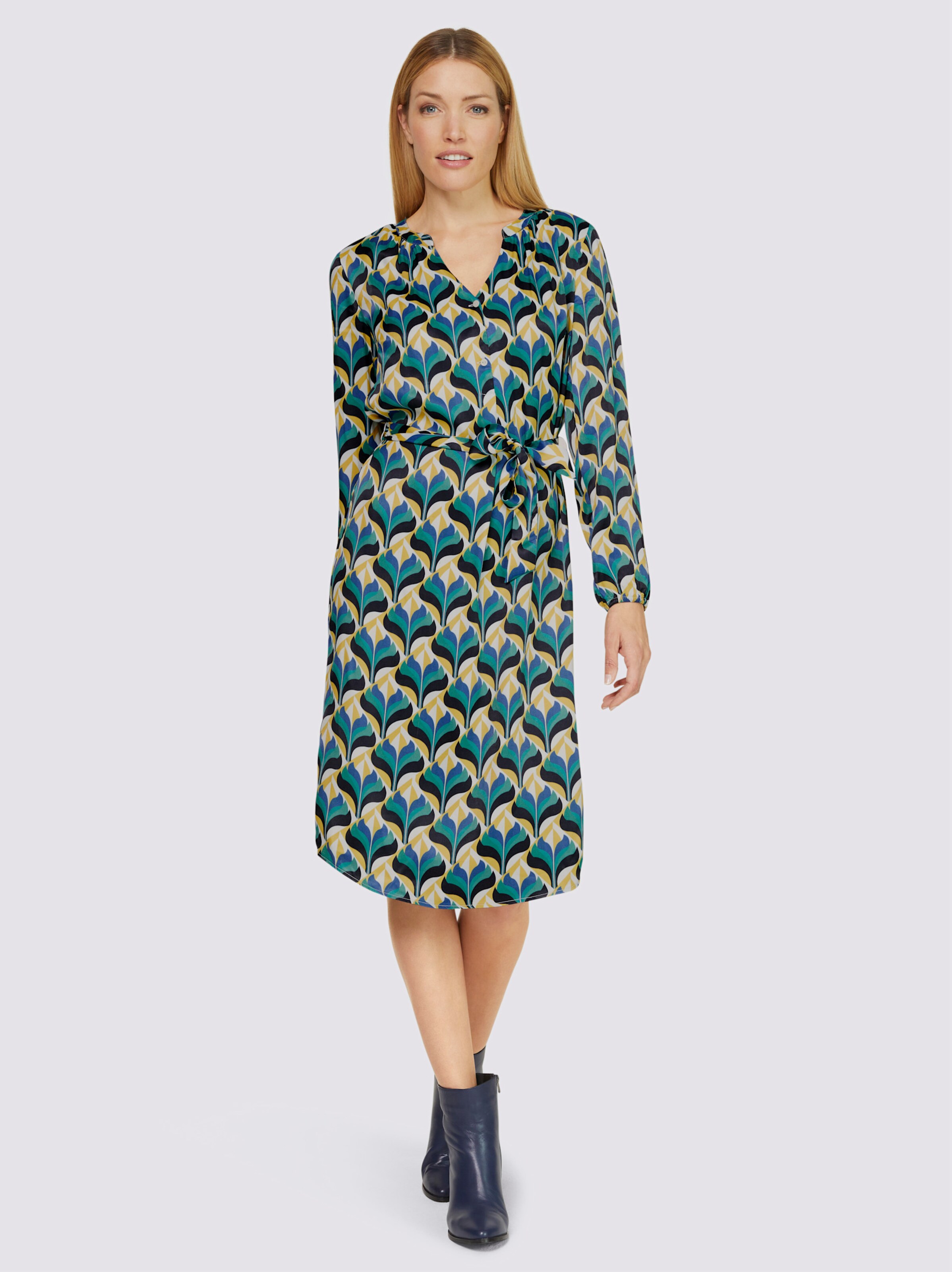 Druck-Kleid