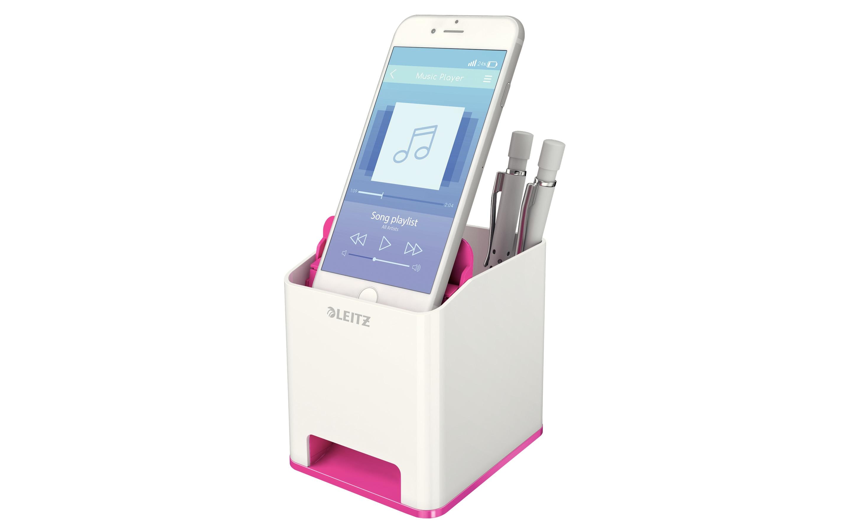 Stiftehalter Wow Sound Duo Color PinkStiftehalter
