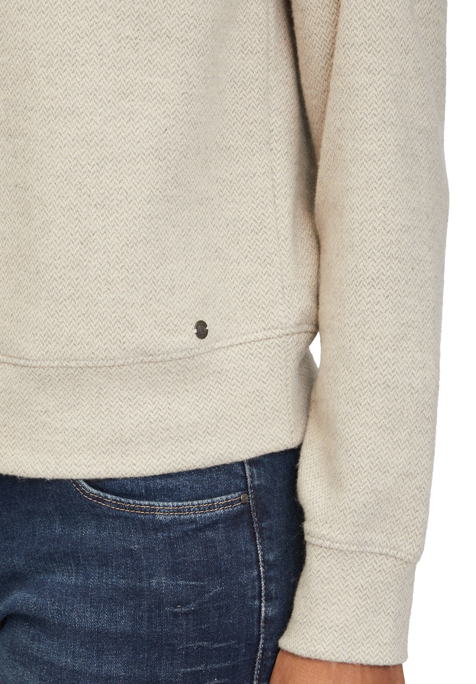 Betty & Co| Damen Sweatshirt mit Kragen