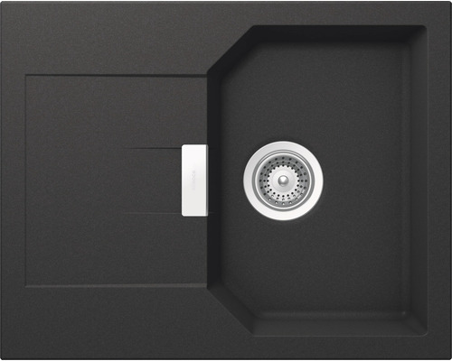 SCHOCK Manhattan D-100XS spoelbak, 640 x 510 mm, onyx MAND100XSAGON