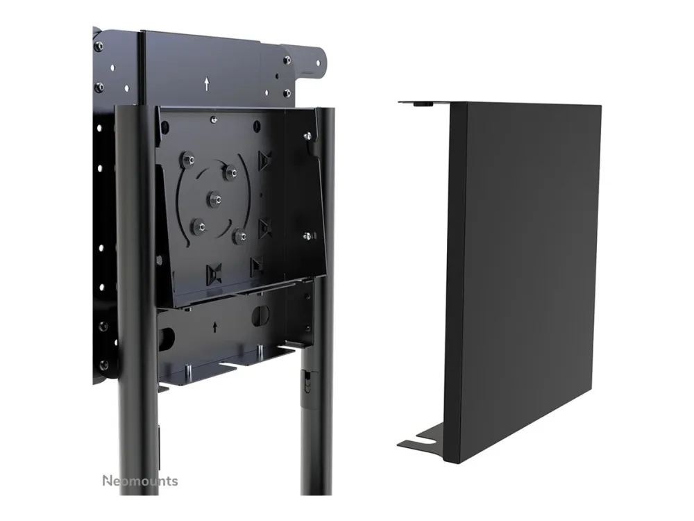 Neomounts NS-M1250 - Vogn med hjul - for LCD display - sort - skærmstørrelse: 37