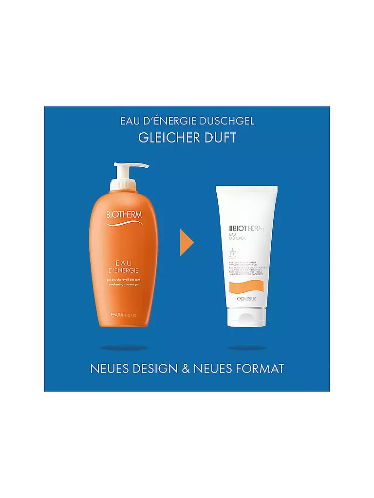 BIOTHERM Eau d'Énergie Shower Gel 200ml keine Farbe