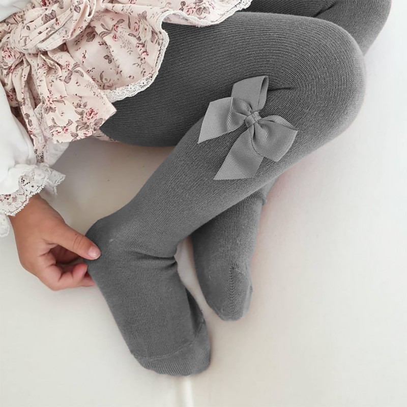 Condor Condor collants avec noeud gris clair