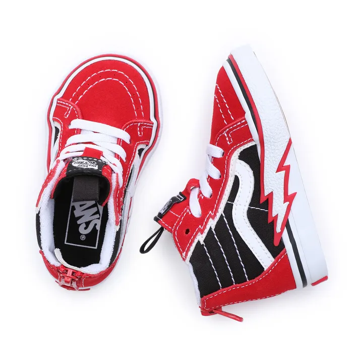 Vans Baskets Montantes Zip SK8-Hi Eclair | Rouge