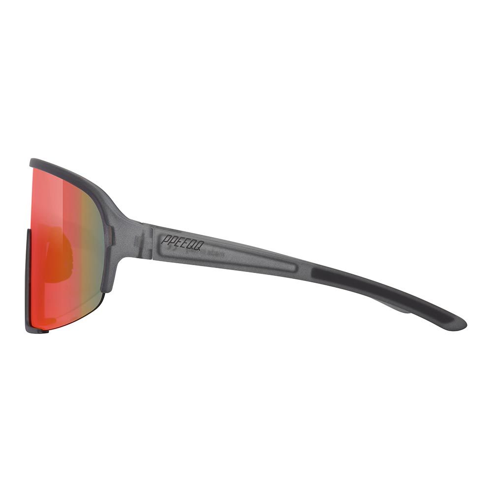 ppeeqq Model-II P R O Photochromic Fietsbril Donkergrijs met Rode Lens