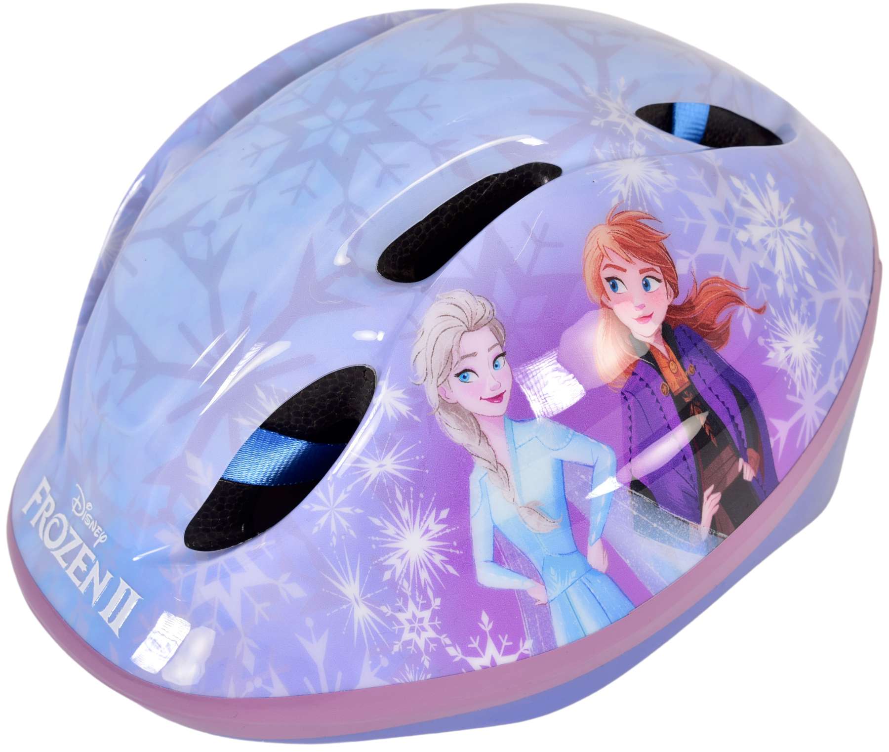 TPFSports Disney Frozen Fahrradhelm - Mädchen - 52-56 cm Kopfumfang - Blau