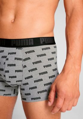 PumaEveryday AOP Print Boxer 2er - grau