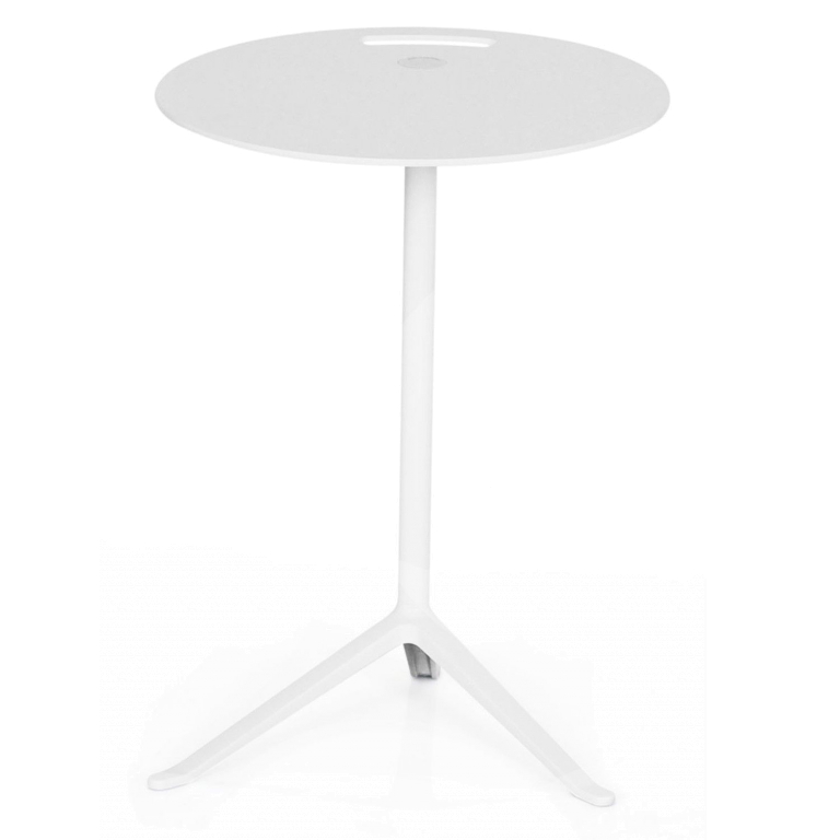 Fritz Hansen Little Friend verstelbare bijzettafel met laminaat tafelblad wit 45