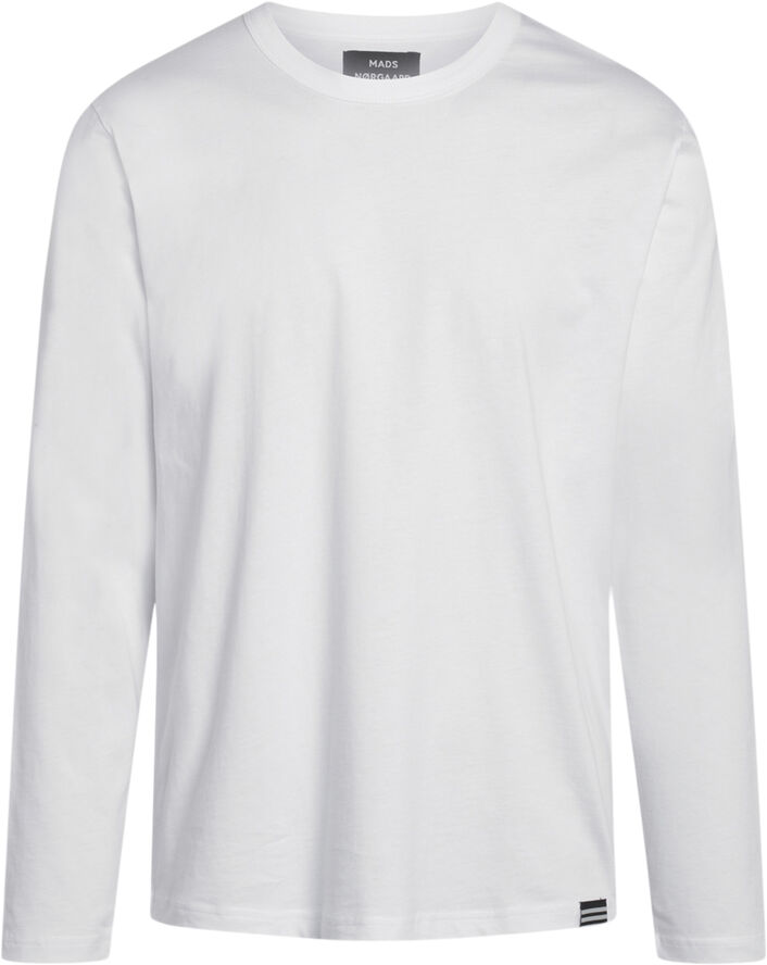 Mads Nørgaard - Copenhagen Organic Thor Tee LS Hvid
