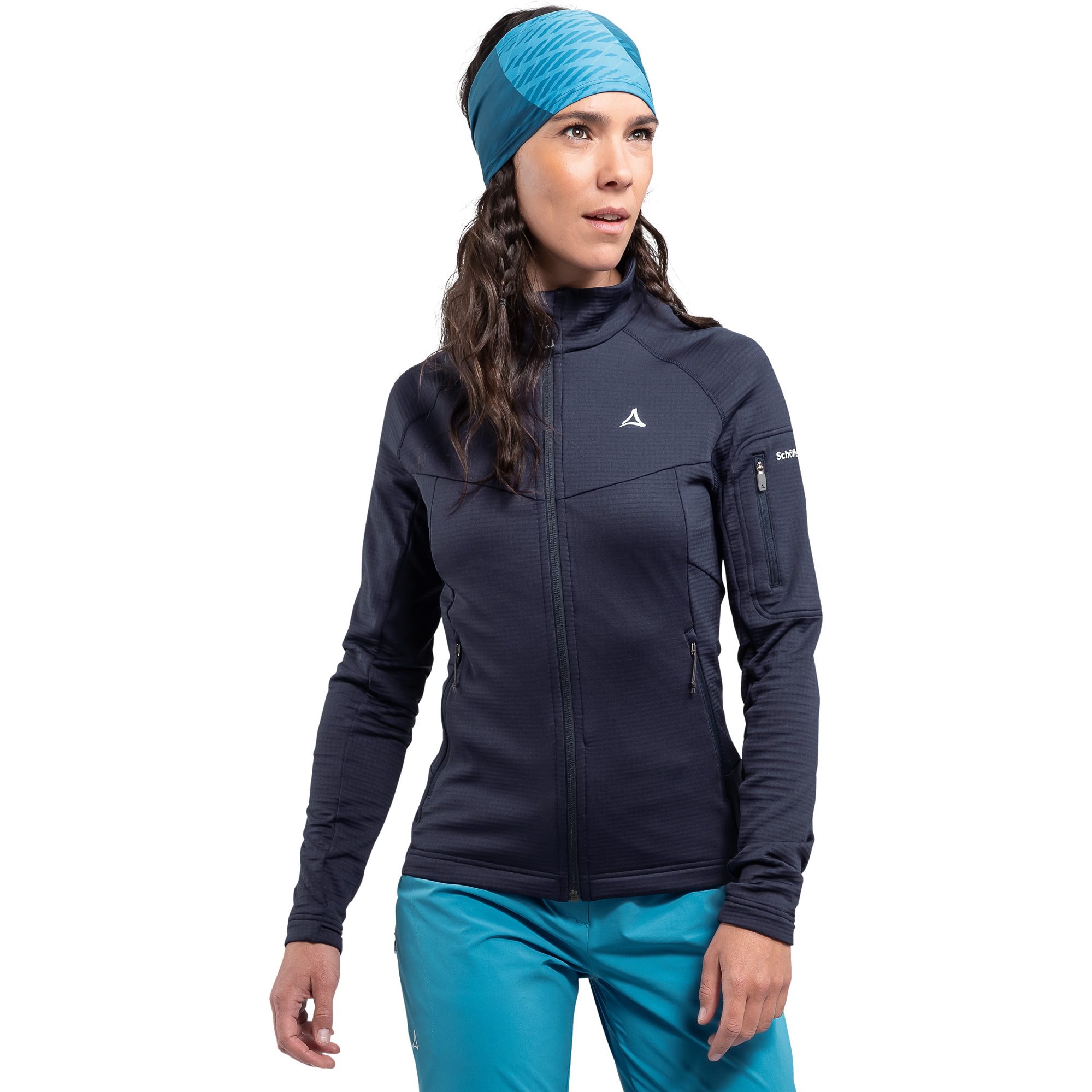 Schöffel Hydalen Fleecejacke Damen navy blazer