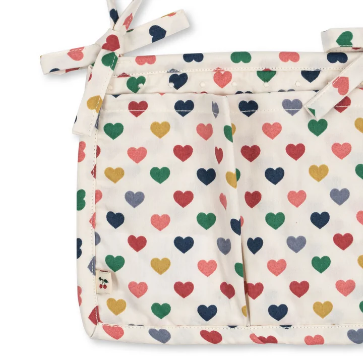 Konges Sløjd - Betttaschen gesteppt, tea stripe