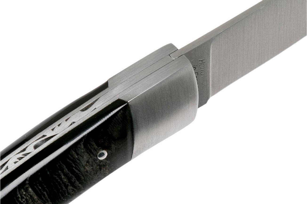 Le Thiers Pocket ruw buffelhoorn T8BB zakmes by Fontenille Pataud