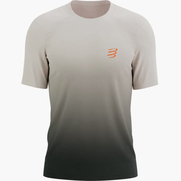 T-shirt trail COMPRESSPORT PERFORMANCE SS TSHIRT SUGAR/BLACK