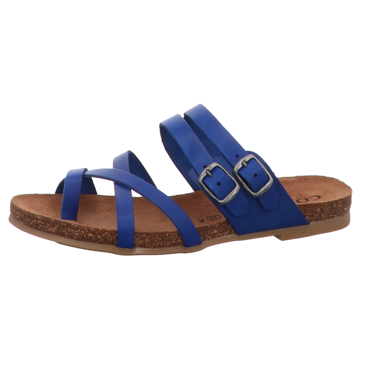 Cosmos Pantolette blau blau