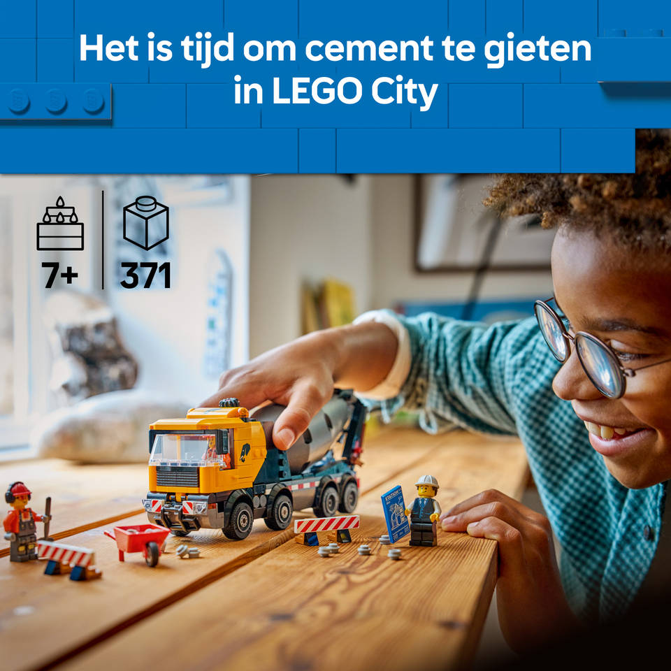 LEGO City cementwagen 60478