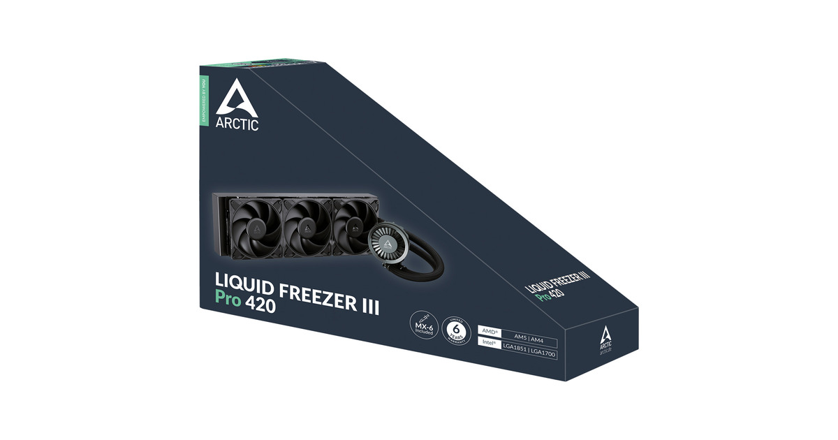 ARCTICLiquid Freezer III Pro 420 waterkoeling  (Zwart)
