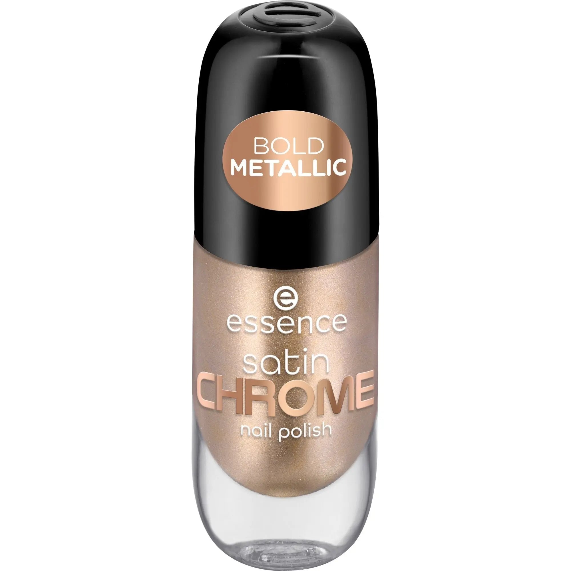 Satin Chrome Nail Polish 01 Robotic Rose