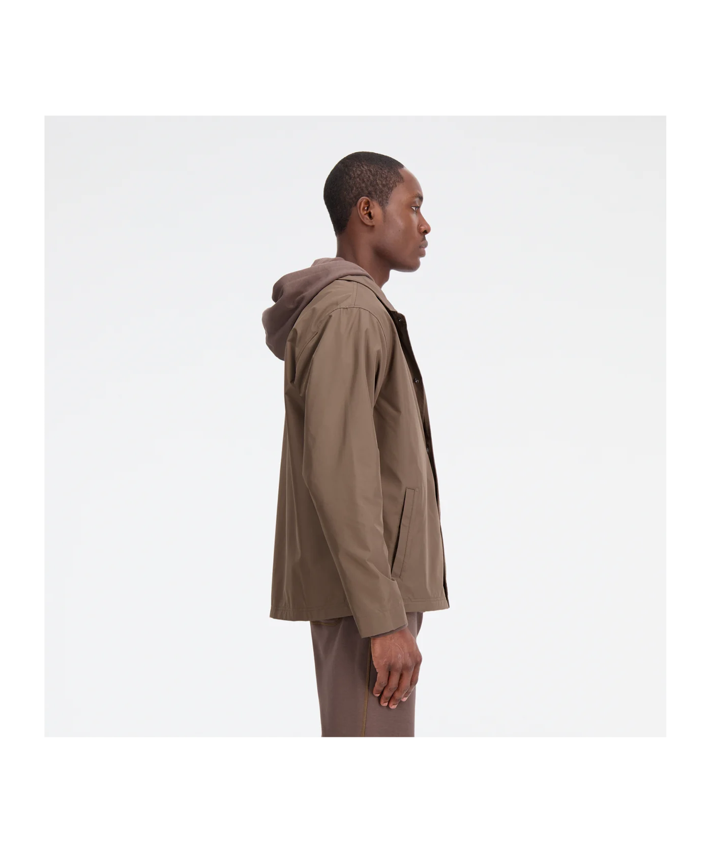 New Balance Essentials Coaches Jacke Braun FDUO