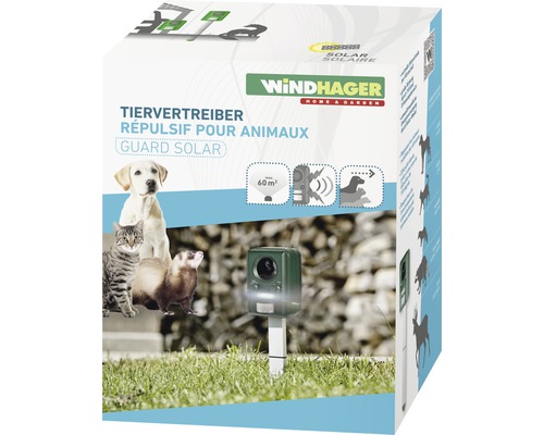 Windhager Solar Outdoor Animal Repellent Device