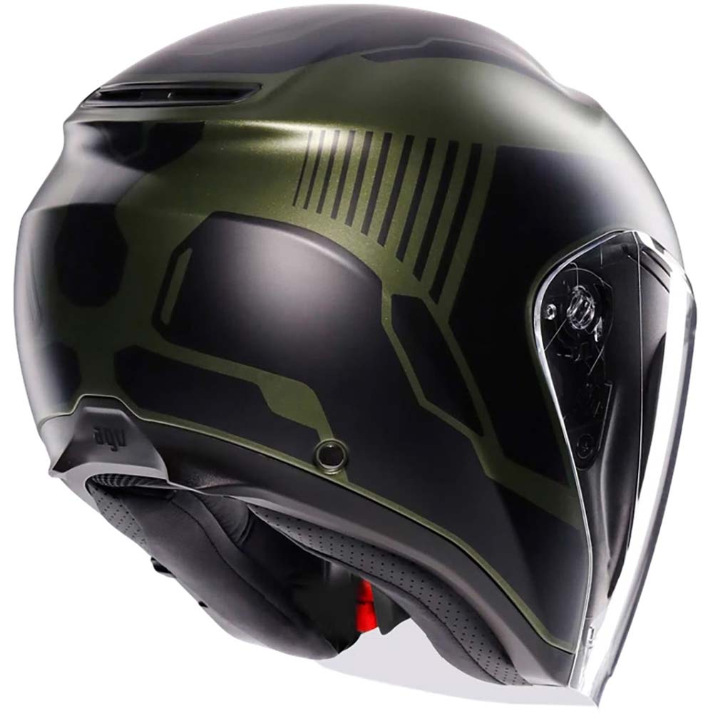 AGV - Casque Irides Sakai Kaki / Noir / Mat
