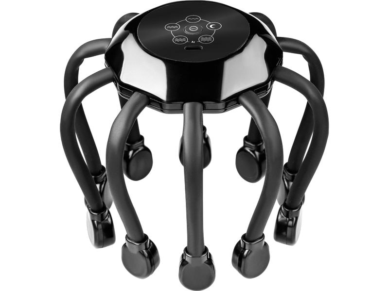 Medivon Kopfmassagegerät Octopus Massagegerät für den Kopf, mit 4 Massagepunkte und 5 Modi