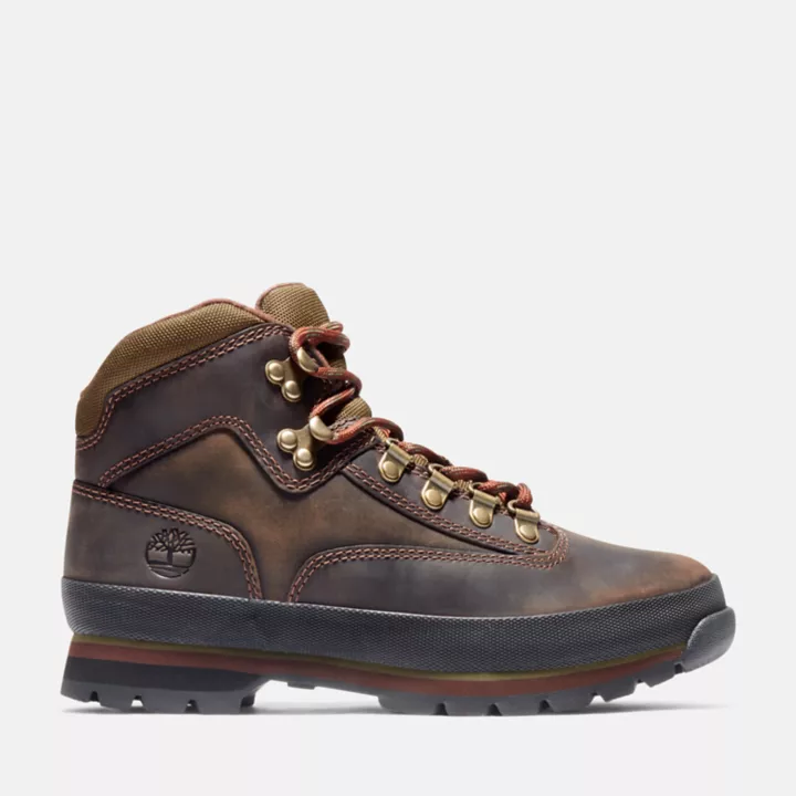 Bota Euro Hiker Feminina na cor marrom escuro