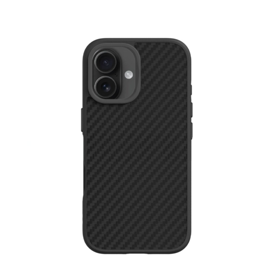 iPhone 16 Hardcase Hülle SolidSuit (SST0132549) - Carbon Fiber