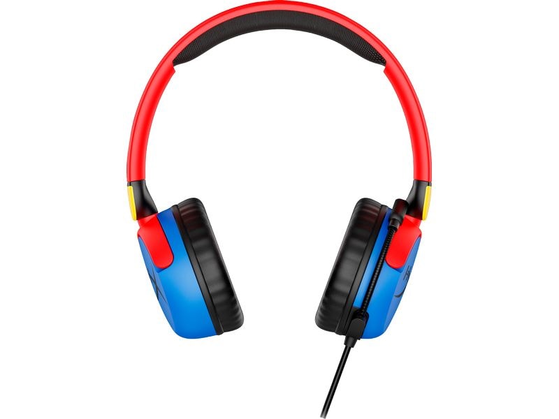 HyperX Headset Cloud Mini Blau/Gelb/Rot/Schwarz Komfortables Kinder-Gaming-Headset für PC und Spielkonsolen