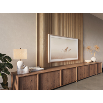 Lattenwand Decowall Acoustic Curve natuur eiken 260x30cm, 2 stuks (1.56m2)