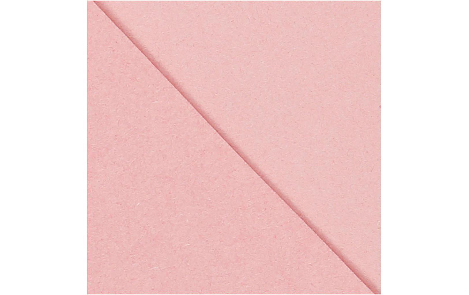 Couvert 11.5 x 16 cm RosaCouvert mit feiner Prägung