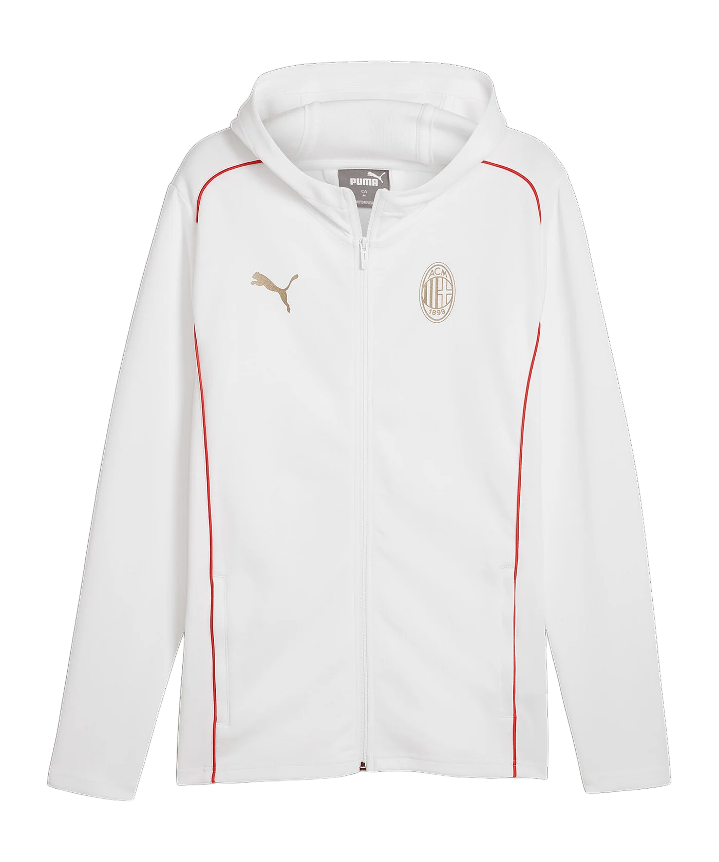 PUMA AC Mailand Casual Kapuzenjacke Weiss F07