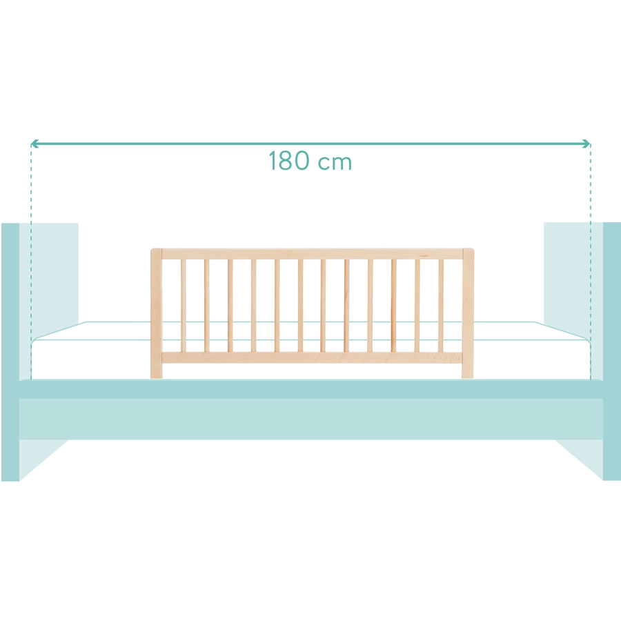 fillikid Bettgitter Lea 100 x 45 cm natur